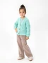 Кардиган детский Amarobaby KNIT, мятный AB-OD21-KNIT19/32-98
