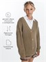 Кардиган детский Amarobaby KNIT, бежевый AB-OD21-KNIT19/03-98