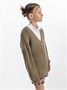 Кардиган детский Amarobaby KNIT, бежевый AB-OD21-KNIT19/03-98
