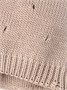 Шапка детская вязаная Amarobaby Pure Love Cutie, бежевый, демисезонная, с подкладом AB-OD21-PLС16/03-38