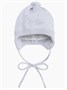 Шапка детская вязаная Amarobaby Pure Love Cutie, серый, демисезонная, с подкладом AB-OD21-PLС16/11-38