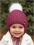 Шапочка детская Amarobaby Pure Love Wool вязаная, утепленная, розовый AB-OD20-PLW16/06-38