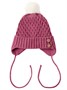 Шапочка детская Amarobaby Pure Love Wool вязаная, утепленная, розовый AB-OD20-PLW16/06-38