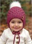 Шапочка детская Amarobaby Pure Love Wool вязаная, утепленная, розовый AB-OD20-PLW16/06-38