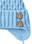Шапочка детская Amarobaby Pure Love Wool вязаная, утепленная, голубой AB-OD20-PLW16/19-38