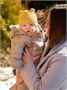 Шапка детская вязаная Amarobaby Pure Love POMPONY, желтый, демисезонная, с подкладом AB-OD21-PLP16/04-38