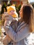 Шапка детская вязаная Amarobaby Pure Love BEAR, желтый, демисезонная, с подкладом AB-OD21-PLB16/04-38