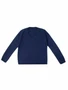 Джемпер для мальчика Amarobaby Pure Love, School, вязаный, синий AB-OD21-PLS2101/20-122