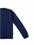 Джемпер для мальчика Amarobaby Pure Love, School, вязаный, синий AB-OD21-PLS2101/20-122