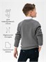 Джемпер для мальчика Amarobaby Pure Love, School, вязаный, серый AB-OD21-PLS2101/11-122