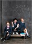 Джемпер для мальчика Amarobaby Pure Love, School, вязаный, черный AB-OD21-PLS2101/09-122
