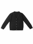 Кардиган для мальчика Amarobaby Pure Love, School, вязаный, черный AB-OD21-PLS1901/09-122