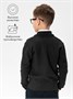 Жакет для мальчика, Amarobaby Pure Love, School, вязаный, черный AB-OD21-PLS2001/09-122