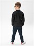 Жакет для мальчика, Amarobaby Pure Love, School, вязаный, черный AB-OD21-PLS2001/09-122