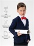 Жакет для мальчика, Amarobaby Pure Love, School, вязаный, синий AB-OD21-PLS2001/20-122