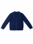 Кардиган для мальчика Amarobaby Pure Love, School, вязаный, синий AB-OD21-PLS1901/20-122