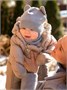 Снуд детский вязаный Amarobaby Pure Love SNOOD, серый AB-OD21-PLS9/11-0