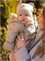Снуд детский вязаный Amarobaby Pure Love SNOOD, песочный AB-OD21-PLS9/03-0