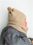 Снуд детский вязаный Amarobaby Pure Love SNOOD, песочный AB-OD21-PLS9/03-0