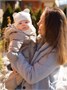 Шапка детская вязаная Amarobaby Pure Love BEAR, молочный, демисезонная, с подкладом AB-OD21-PLB16/33-38