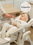 Детский стульчик для кормления Amarobaby, Allure, бежевый AB23-23ALL/03