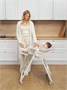 Детский стульчик для кормления Amarobaby, Allure, бежевый AB23-23ALL/03