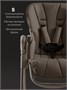 Стульчик детский для кормления Amarobaby, Gourmet, коричневый AB25-23GOU/12