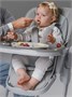 Стульчик детский для кормления Amarobaby, Gourmet, коричневый AB25-23GOU/12