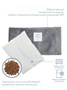 Пояс-грелка для детей AmaroBaby Warm Hugs, серый AB2166WH/11
