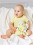 Подушка (комфортер - грелка) AmaroBaby Flax Love, желтый AMARO-41CLF-Y0