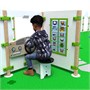 Дидактическая напольная панель IKC Great Wall touch (3 секции) 95650241