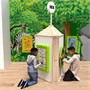 Дидактическая напольная панель IKC Play Tower White Woody 2096025533