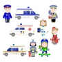 Набор бизибордов Профессии + транспорт «Круст» 1070542881