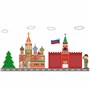 Декоративно-развивающая панель Город Профессии "Мишка" 115137367