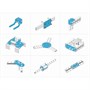 Ресурсный набор Bracket Robot Pack-Blue 986442733