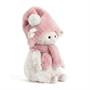 Овечка Зефирка в розовой шапочке, (25 см) 2716A