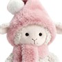 Овечка Зефирка в розовой шапочке, (25 см) 2716A