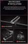 Фонарь Gaciron V20S-1500 с передним и задним светом 952096135