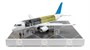 Препарированный макет самолета SSJ-100 1595521168