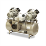 Ekom DK50 2X2V/110S/M - безмасляный компрессор для четырех стоматологических установок с кожухом, с осушителем, с ресивером 110 л 48071762