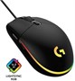 Мышь проводная Logitech G102 LightSync, игровая, оптическая, USB, 8000dpi, черный [910-005808] 1891708