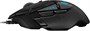 Мышь проводная Logitech G502 Hero, игровая, оптическая, USB, 25600dpi, черный [910-005474] 1976552