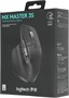 Мышь беспроводная Logitech MX Master 3S, Bluetooth/Радио, оптическая, USB, 8000dpi, графитовый [910-006565] 1933859