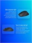 Мышь беспроводная Logitech M330 Silent Plus, радио, оптическая, USB, 1000dpi, черный [910-004924] 1925162