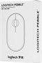 Мышь беспроводная Logitech Pebble M350, Bluetooth/Радио, оптическая, USB, 1000dpi, темно-серый [910-005576] 1892788