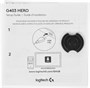 Мышь проводная Logitech G403 Hero, игровая, оптическая, USB, 25600dpi, черный [910-005636] 1995976