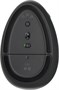 Мышь беспроводная Logitech Lift, Bluetooth/Радио, вертикальная, оптическая, USB, 4000dpi, графитовый [910-006485] 2043968