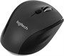 Мышь беспроводная Logitech M705, радио, оптическая, USB, 1000dpi, серый и черный [910-001964] 1964095