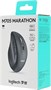 Мышь беспроводная Logitech M705, радио, оптическая, USB, 1000dpi, серый и черный [910-001964] 1964095