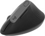 Мышь беспроводная Logitech MX Vertical, Bluetooth/Радио, вертикальная, оптическая, USB, 4000dpi, черный [910-005451] 2056280